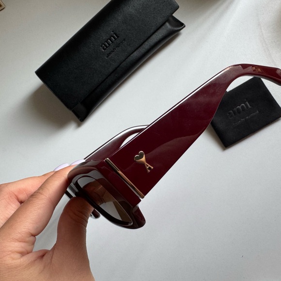 Ami Deep Red Sunglasses main image 10